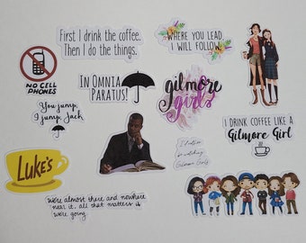 gilmore girls sticker etsy