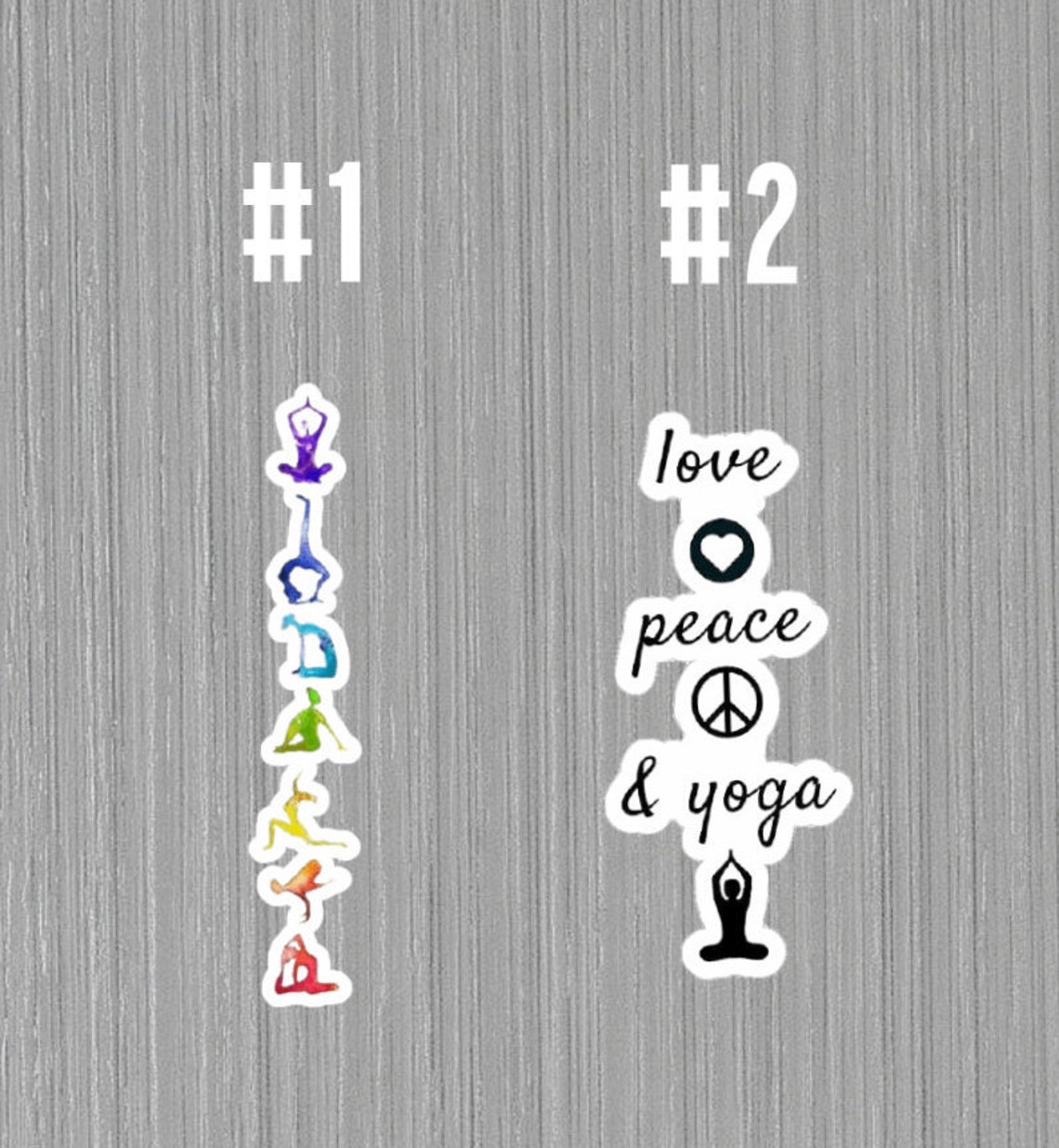 Yoga Stickers Yoga Gifts Yoga Decal Yoga Quote Yoga Etsy