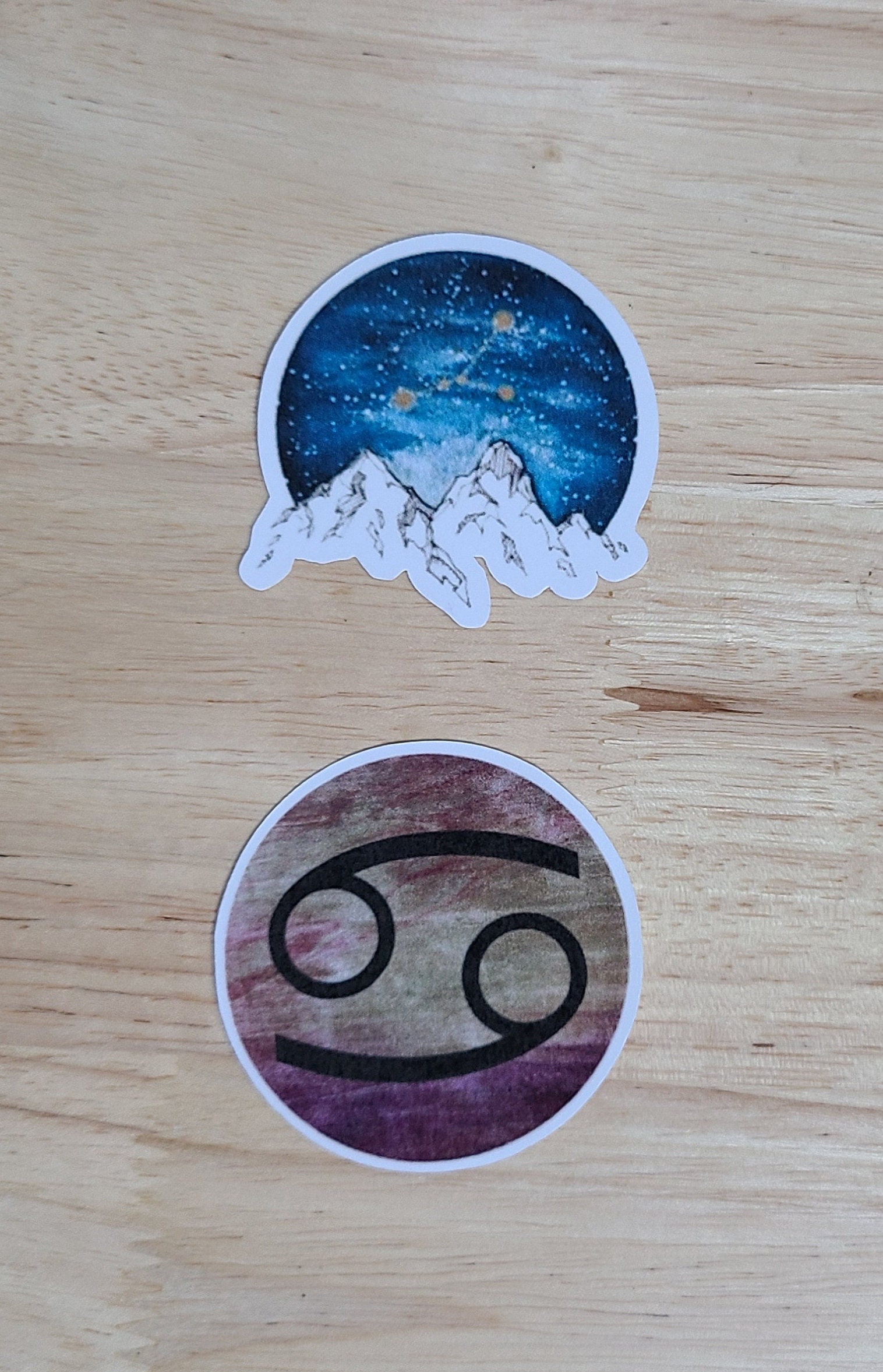 Cancer Zodiac Stickers Cancer Gifts Zodiac Stickers Laptop - Etsy
