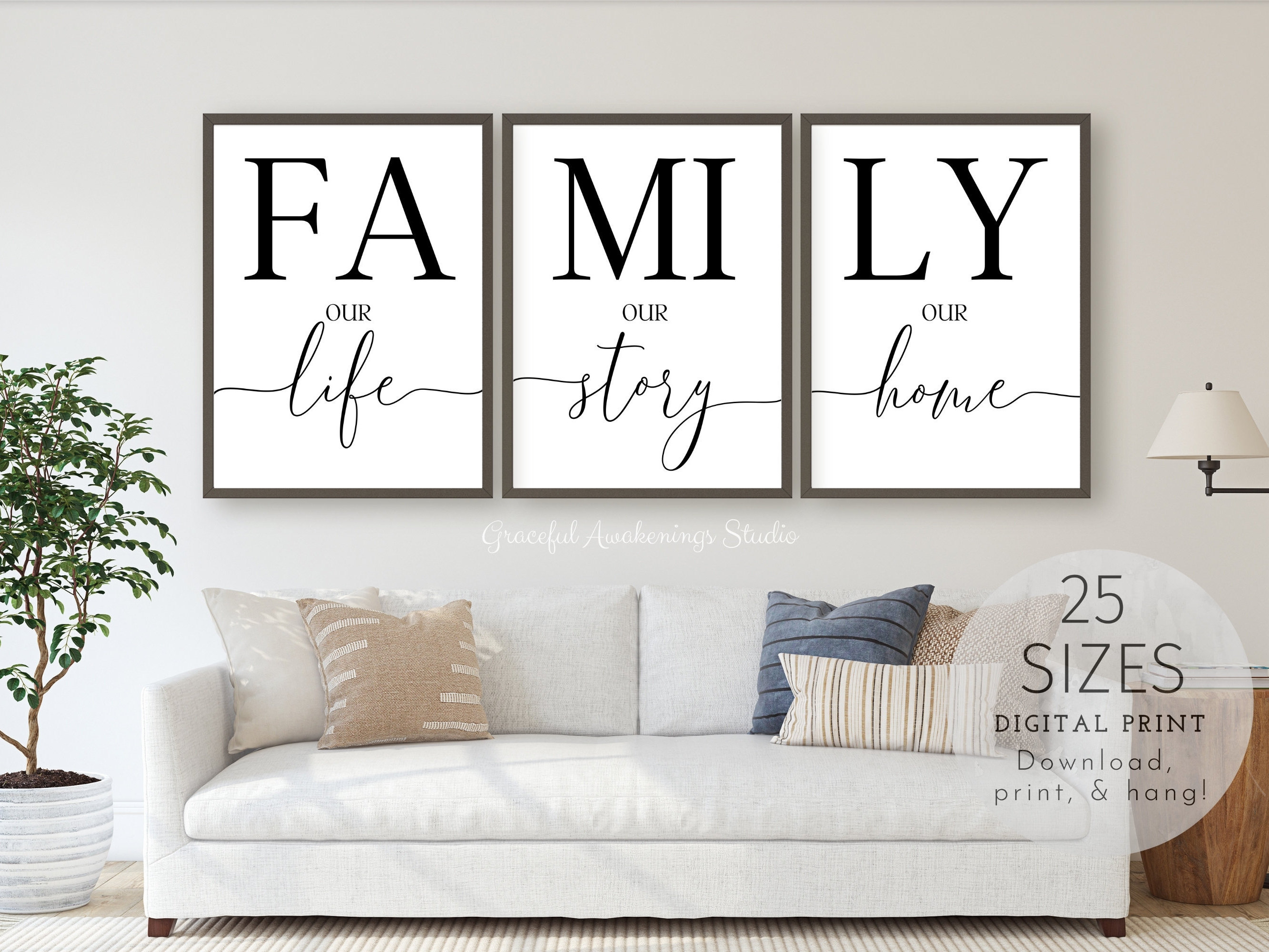 Family Sign This is Us Sign This is Us Our Life Our Story Etsy