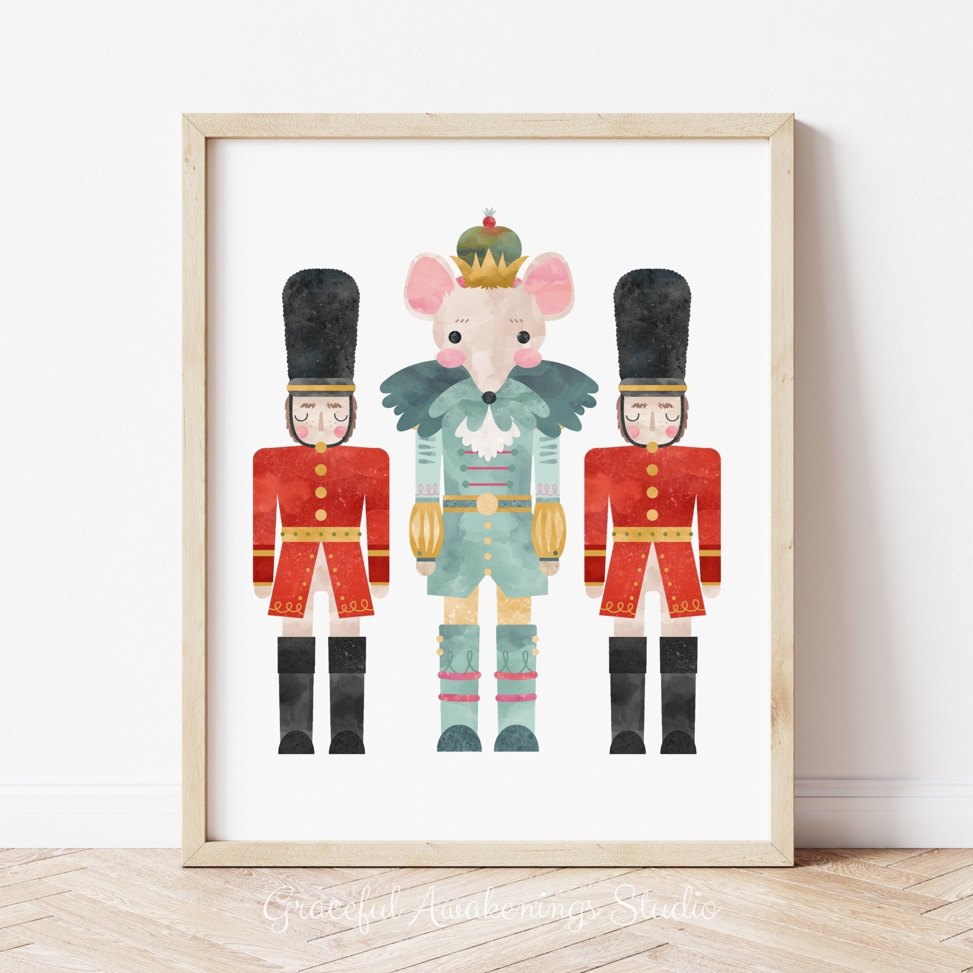 Nutcracker Mouse King Nutcracker Art Print Nutcracker Ballet Etsy