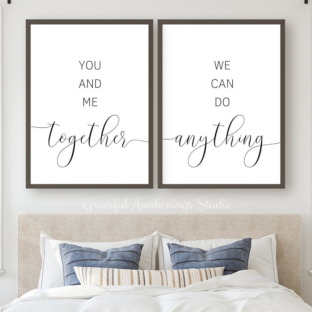 Wall Hangings for Bedroom Romantic Bedroom Art Above Bed Etsy