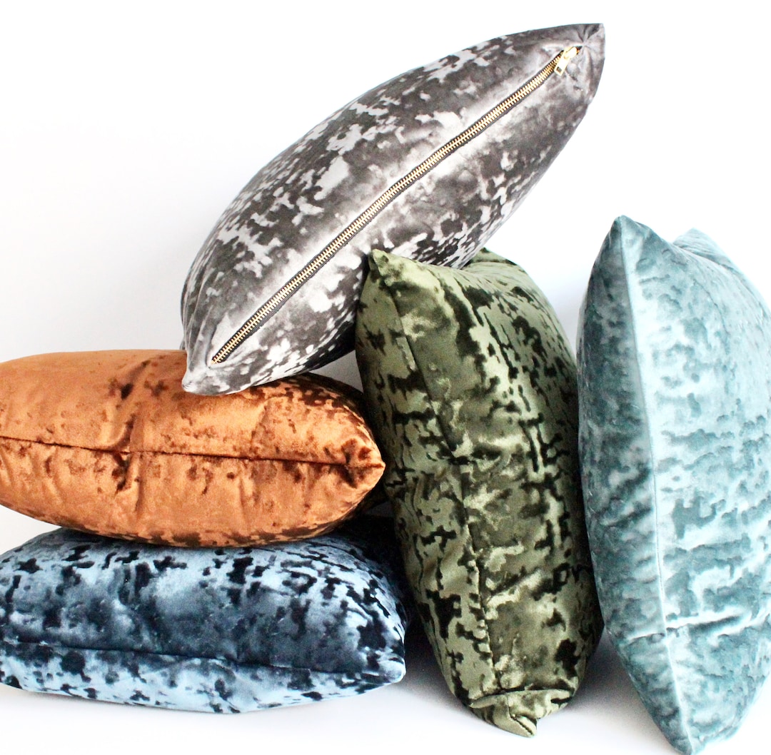 velvet pillow covers