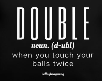 DOUBLE When You Touch Your Balls TwiceBack Sleeper, Soft Fluffy, Pillows for Bed, Shoulder Pillow, side sleeper pillow, back sleeper pillow