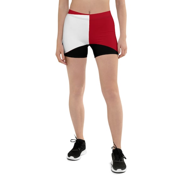 little girls in spandex shorts