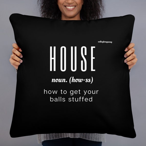 HOUSE How To Get Your Balls Stuffed Soft Fluffy Pillows for Bed, Shoulder Pillow, Side Sleeper Pillow, Big Pillows for Bed, Best Bed Pillows