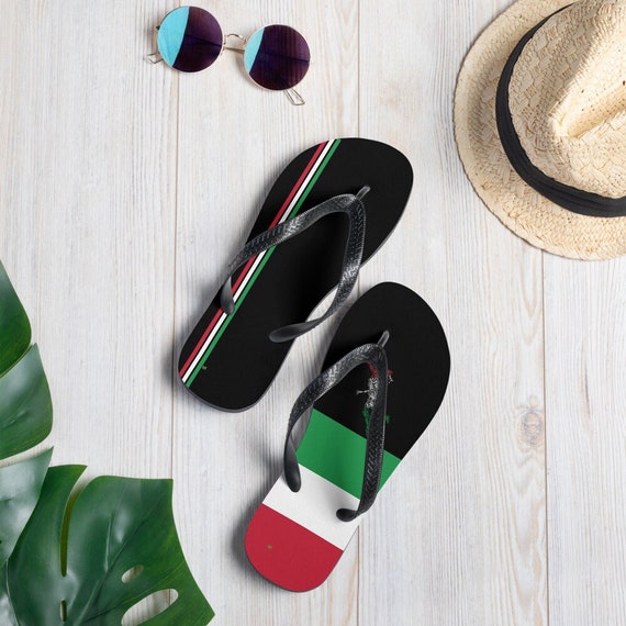 Red White and Green Flip Flops By Volleybragswag Honor Italian Volleyball Players and Liberos