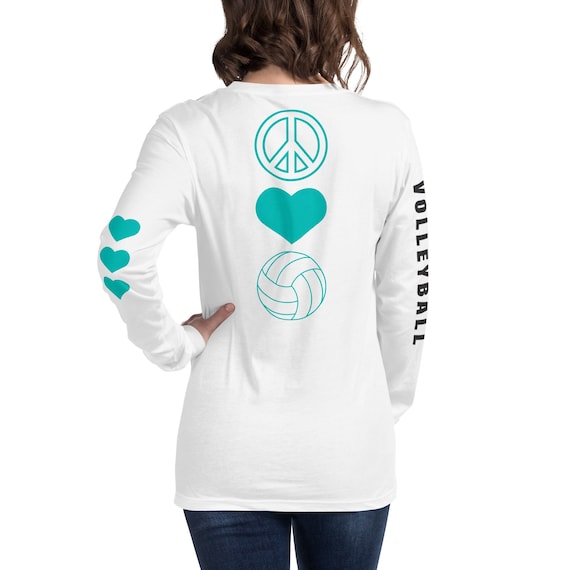 Peace Love Volleyball Shirt, DIME (Noun) How To Bump Your Balls Perfectly, Peace Love Volleyball Shirt, Heart Shirt, Volleyball Player Gift