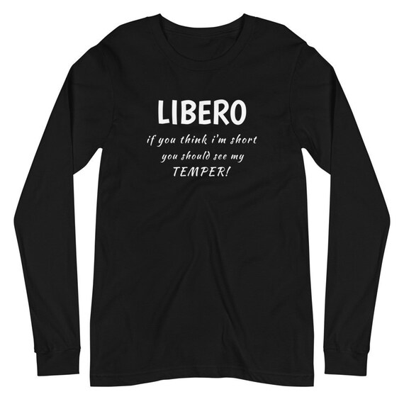 LIBERO If You Think Im short You Should See My TEMPER!, funny volleyball shirts, Girls Volleyball Tee, Gameday Shirt, Volleyball Life