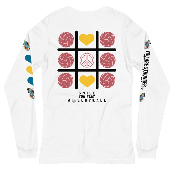 Volleyball Heart Shirt, Tic Tac Toe, Smile You Play Volleyball Tees, Volleyball Player, Girls Volleyball, Volleyball Gift, Volleyball Tees