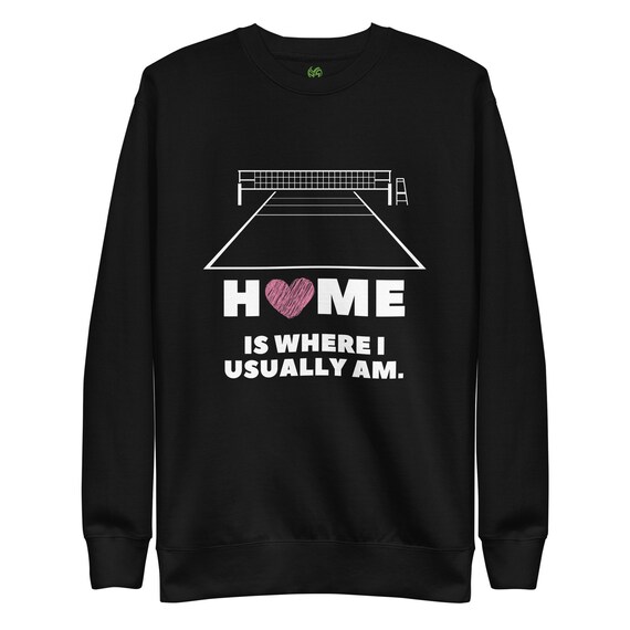 Volleyball Shirt, HOME Court Is Where I Usually Am, Trendi-shirt, For-Him-Shirts, Giftful Shirte, Teenage Girl Gifts, Volleyball Gift, G ift