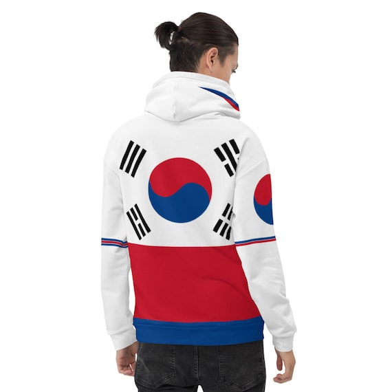 Korean flag sweatshirt Clearance