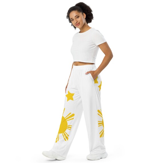 Beach Volleyball Pajama Pants, Wide Leg Workout Pants, Bell Bottom Sweatpants, Wide Leg Workout Pants, Athletic Track Pants, Philipines
