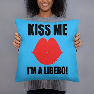 キスミー、リベロバレーボール枕、睡眠用枕、パワーナップ枕、お昼寝用長方形歯の妖精枕、カラーブロック枕