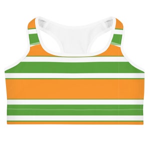 Indian Flag Yoga Bra 