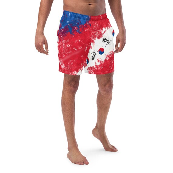 Tie Dye Shorts Men Men's Sand Volleyball Shorts - Etsy