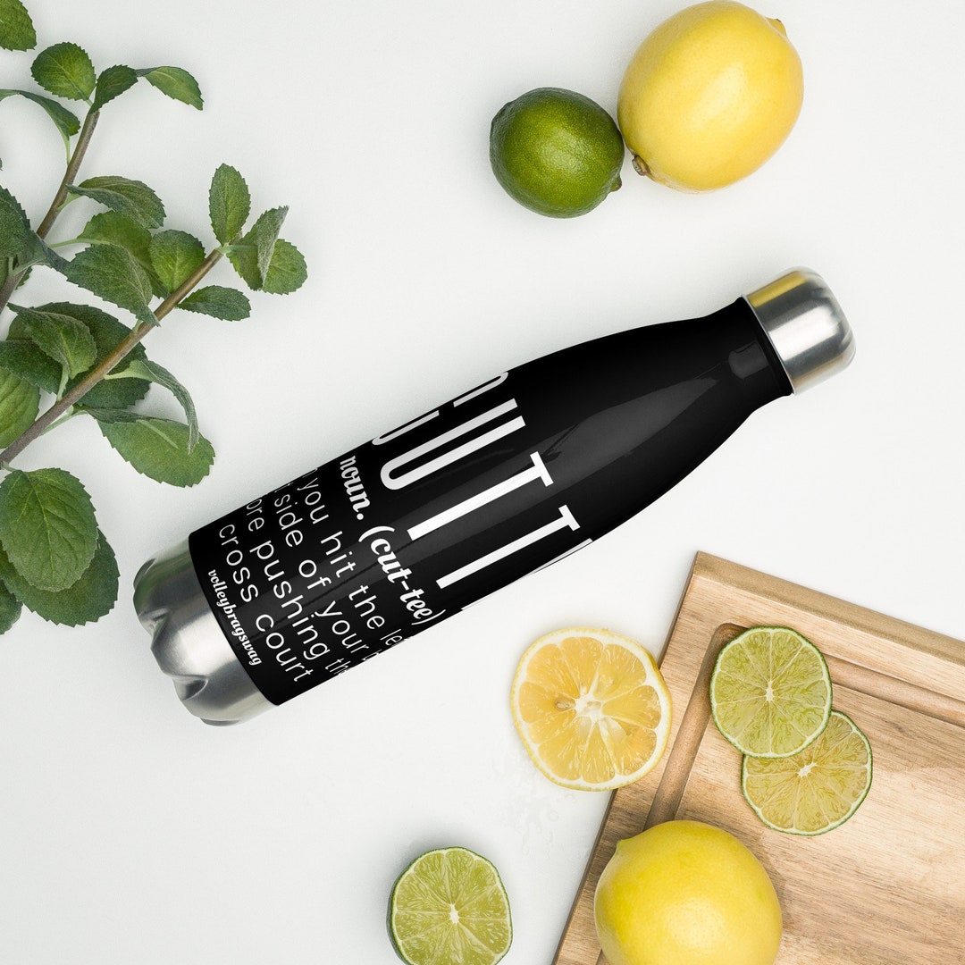 Volleyball SLANG Water Bottle Volleyball Water Bottles Etsy