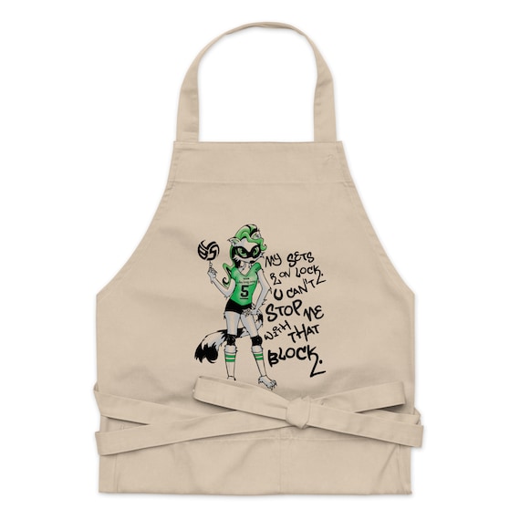 Raccoon Apron, Raccoon Lovers, Raccoon Gifts, Racoon Gifts, Racoon Lover, Raccoon Themed, Raccoon Lover Gift, Volleyball Player, Coach Gifts