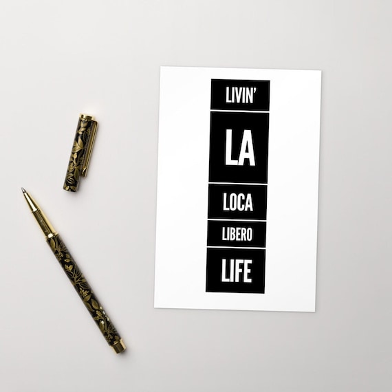 Livin La Loca Libero Life Volleyball Postcards, Postcards for Sale, Postcards For Framing, Libero Volleyball Posters, Volleyball Posters