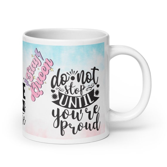 Do Not Stop Until You're Proud, Slay Queen, Create Your Own Sunshine Volleyball Mug, Volleyball Team Gifts, Gifts For Volleyball, Volley