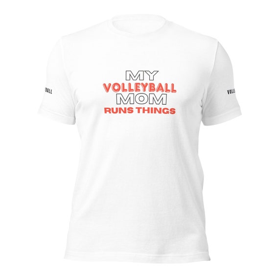 Coach volleyball gift, My Volleyball Coach Runs Things, volleyball tee shirt, volleyball gifts for coach, coaches volleyball gift,