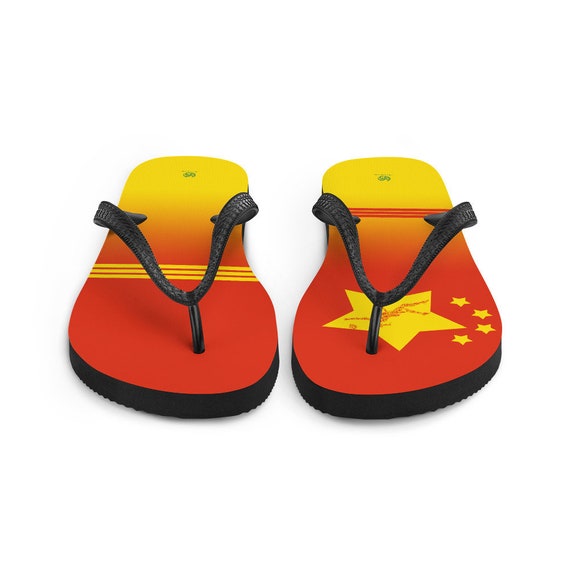 Yellow Flip Flops Honor Chinese Liberos and Volleyball Players By Volleybragswag