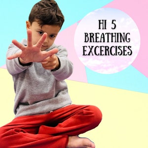 12 Breathing Exercises for Kids Printable PDF Yoga Kids Meditation ...