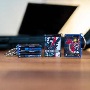 Miniature PS2 Keyrings - Ratchet and Clank, Metal Gear Solid & More!