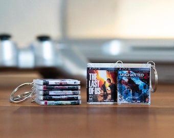 Miniature PS3 Keyrings - The Last of Us, Uncharted & More!