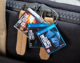 The Last of Us Keyrings -  Miniature PS3 & PS4 Keyrings