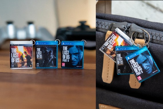 The Last of Us Keyrings - Miniature PS3 & PS4 Keyrings - Etsy