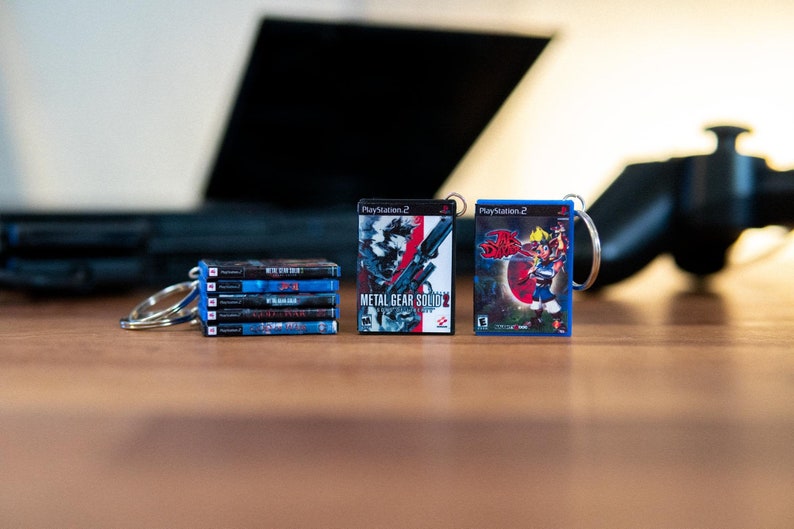 Miniature PS2 Keyrings - Ratchet and Clank, Metal Gear Solid & More! 