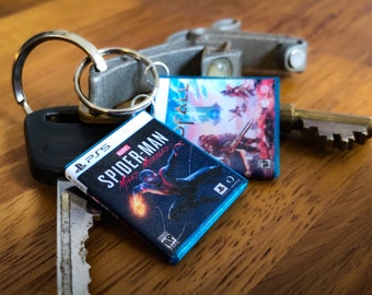 Miniature PS5 Keyrings - Spider-Man & More!