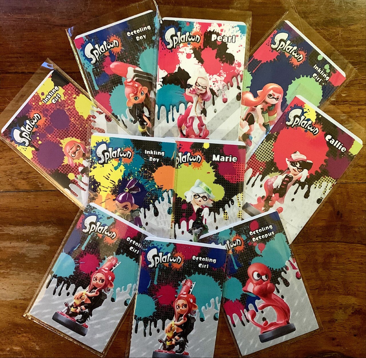 Splatoon 2 Amiibo Cards HANDMADE Made To Order Free UK Etsy