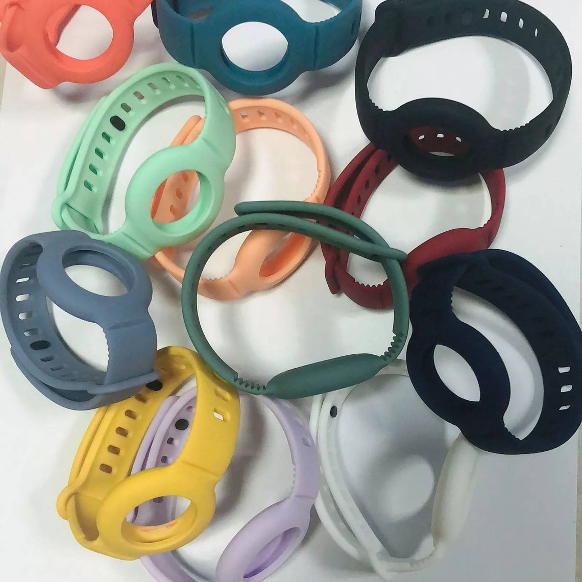 Bracelet for AirTag AntiLoss Shell In Silicone Protective Etsy