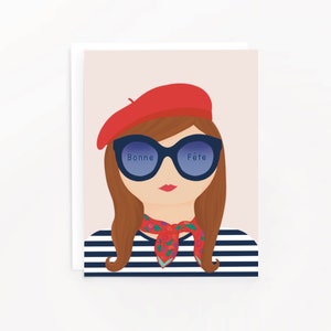Joyeux anniversaire Fille Carte Bonne Fête Lunettes de soleil | Carte d’anniversaire féminine minimaliste rose chic, carte de fille d’anniversaire pour elle, carte B-day BFF