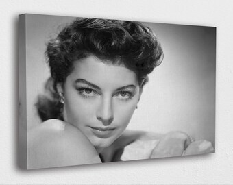 art print Ava Gardner vintage portrait photo movie poster vintage poster housewarming gift for himher photo print wall decor