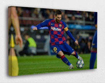 messi holding jersey poster