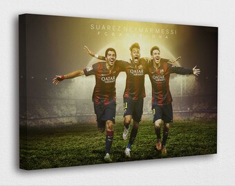 Lionel Messi Retro Canvas Prints Farewell Wall Art Home Decoration Poster