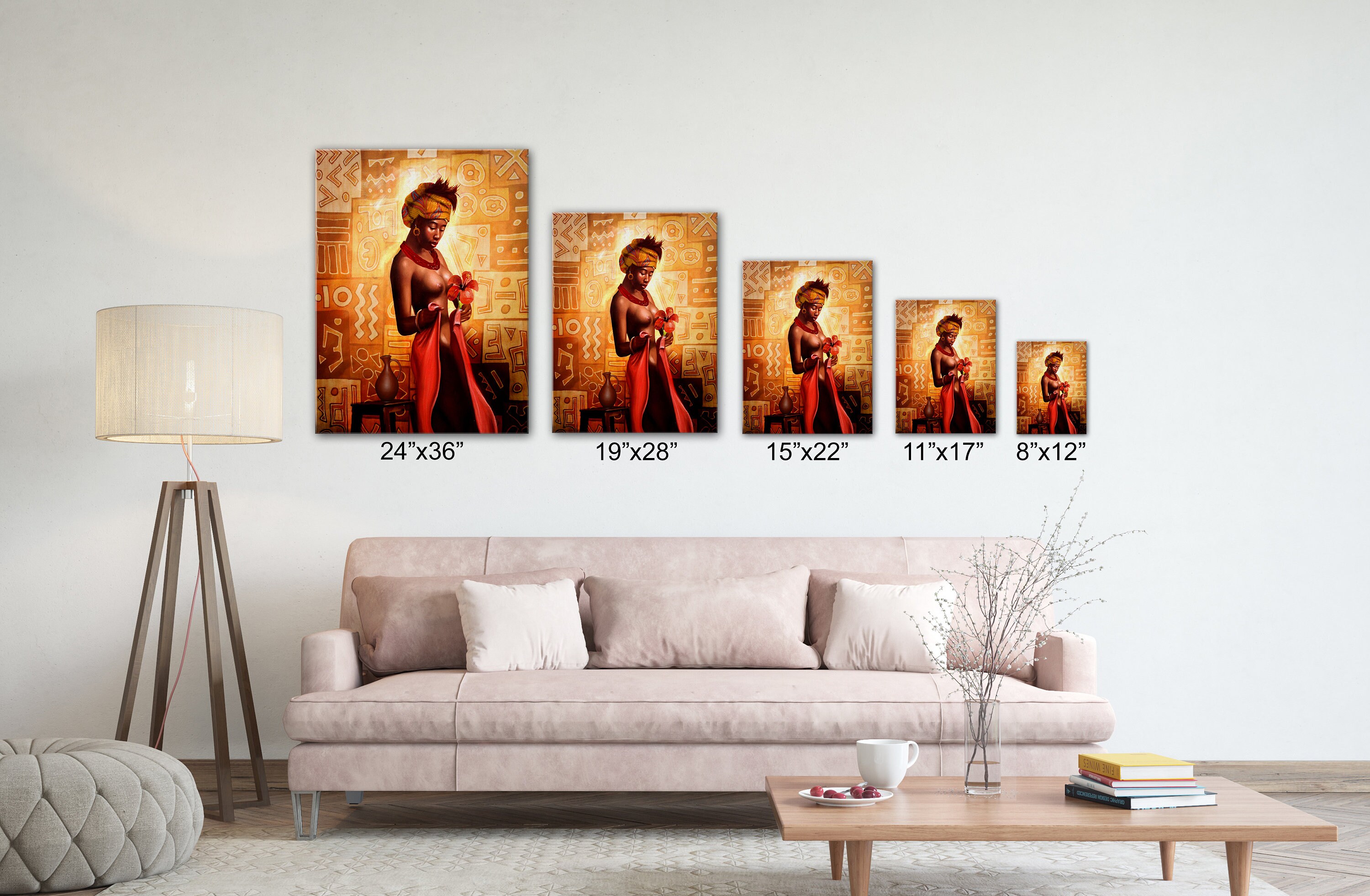Large Format Nude Art Poster - 6ecbj50