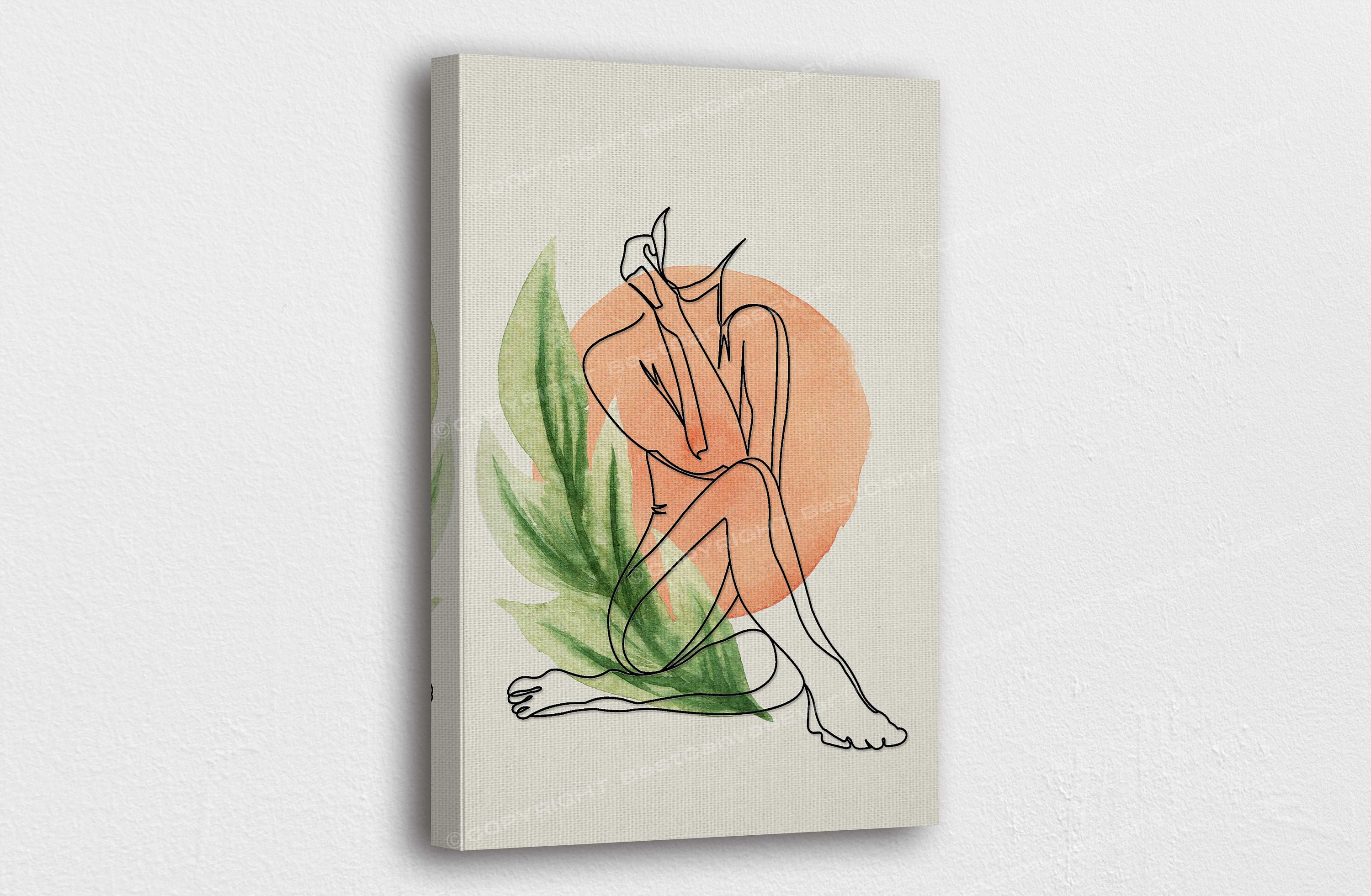 Badezimmer Kunst Leinwand Lady Entspannende Badezimmer Kunst | Etsy