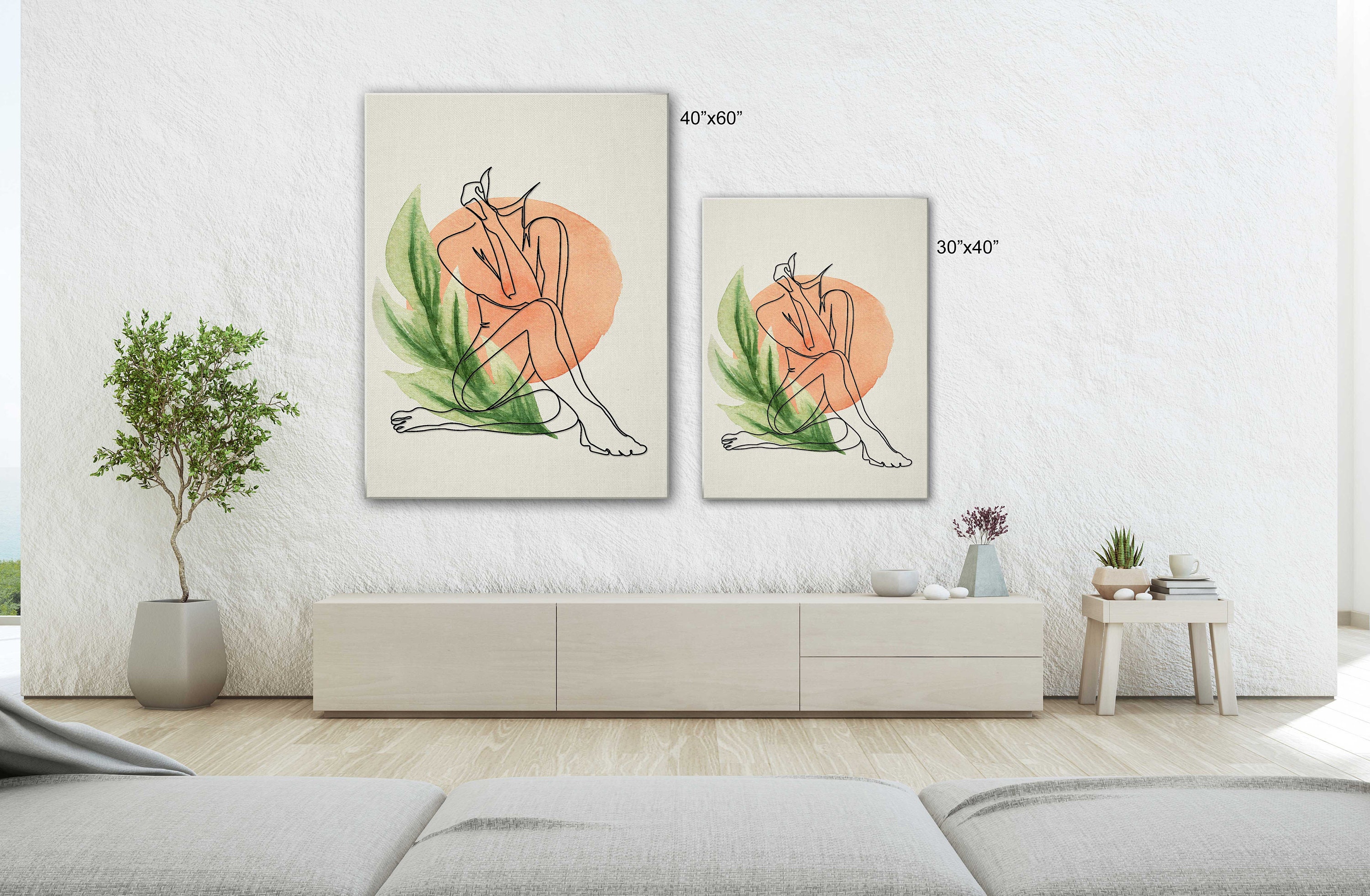 Badezimmer Kunst Leinwand Lady Entspannende Badezimmer Kunst | Etsy