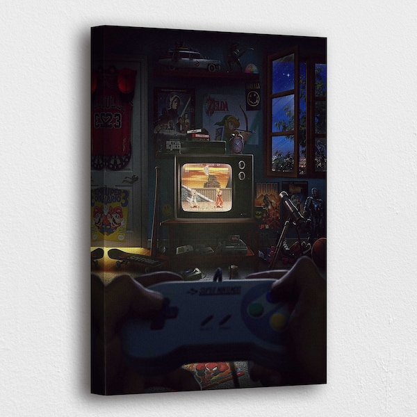 Video Game Art Etsy