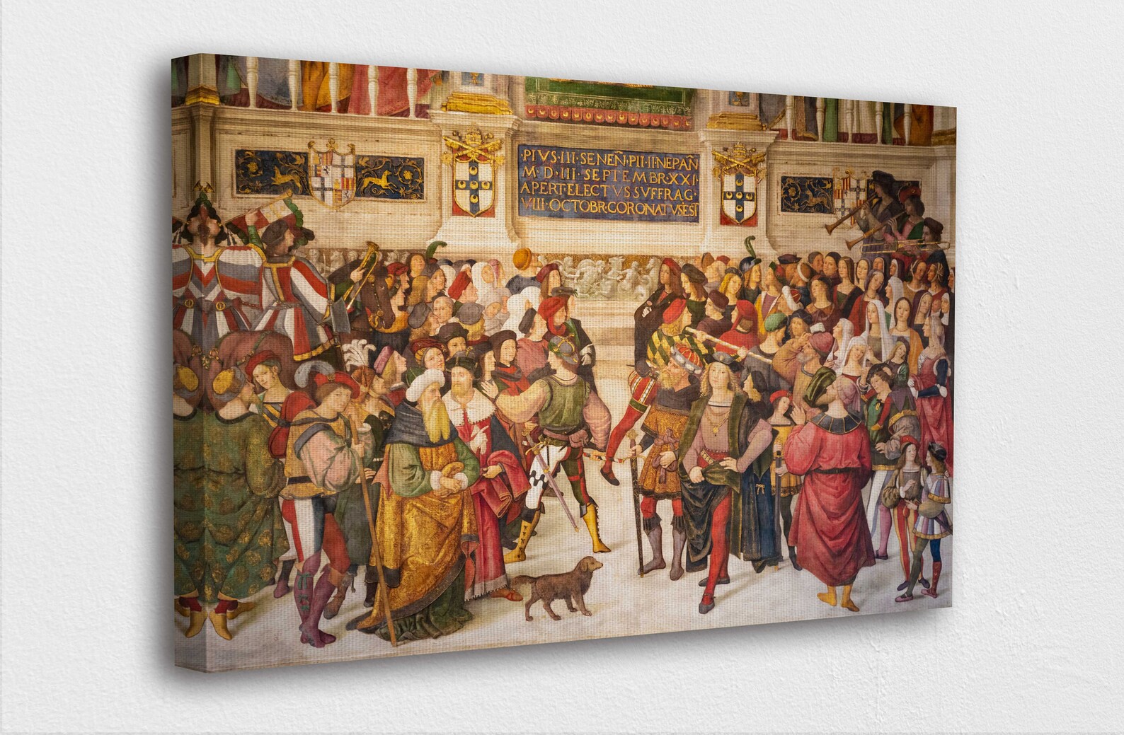 Classical Art Canvas Siena Italy Raphael Art Canvas Etsy