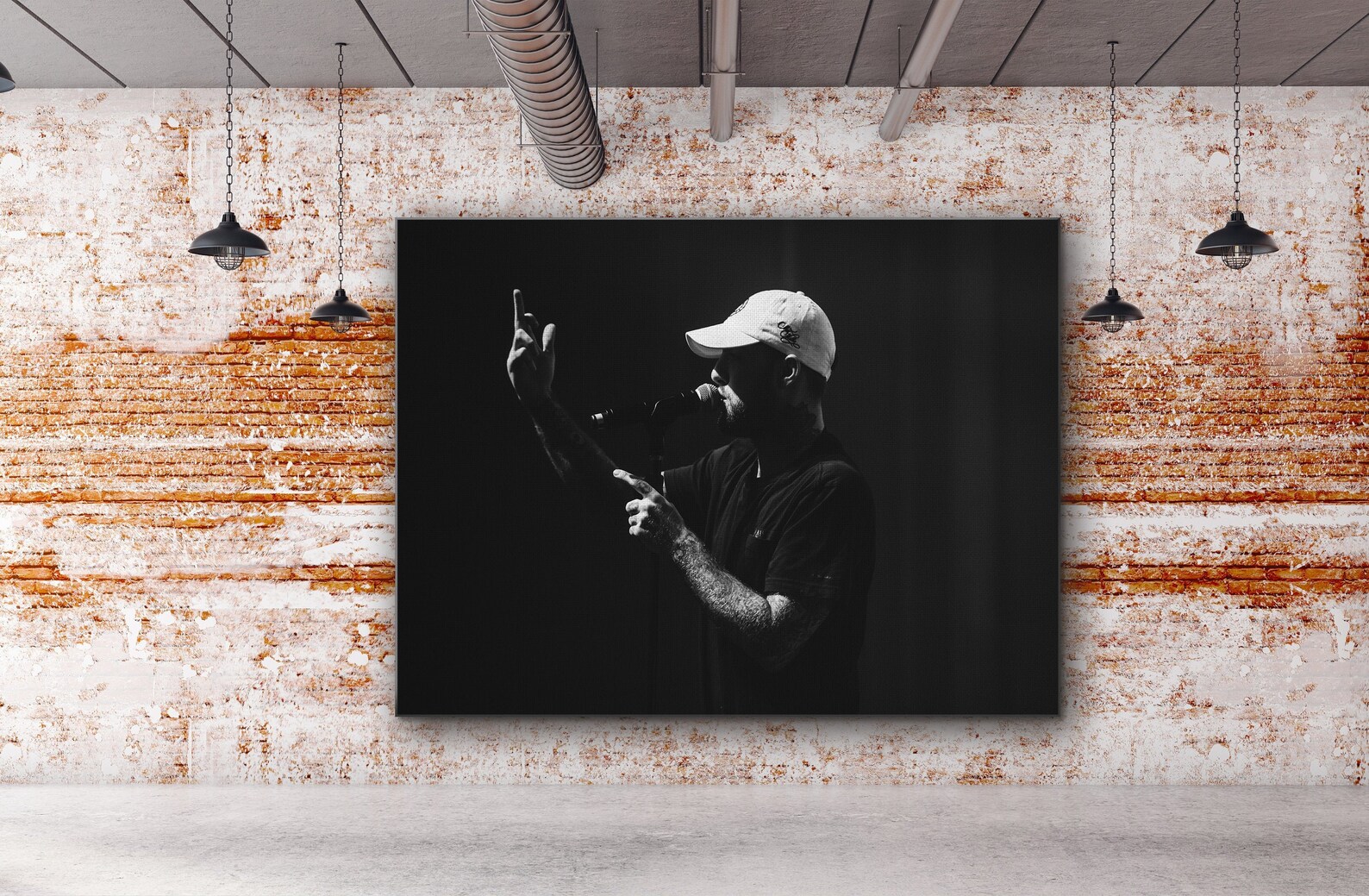 Mac Miller Art Canvas Mac Miller Singer Rapper Musician | Etsy
