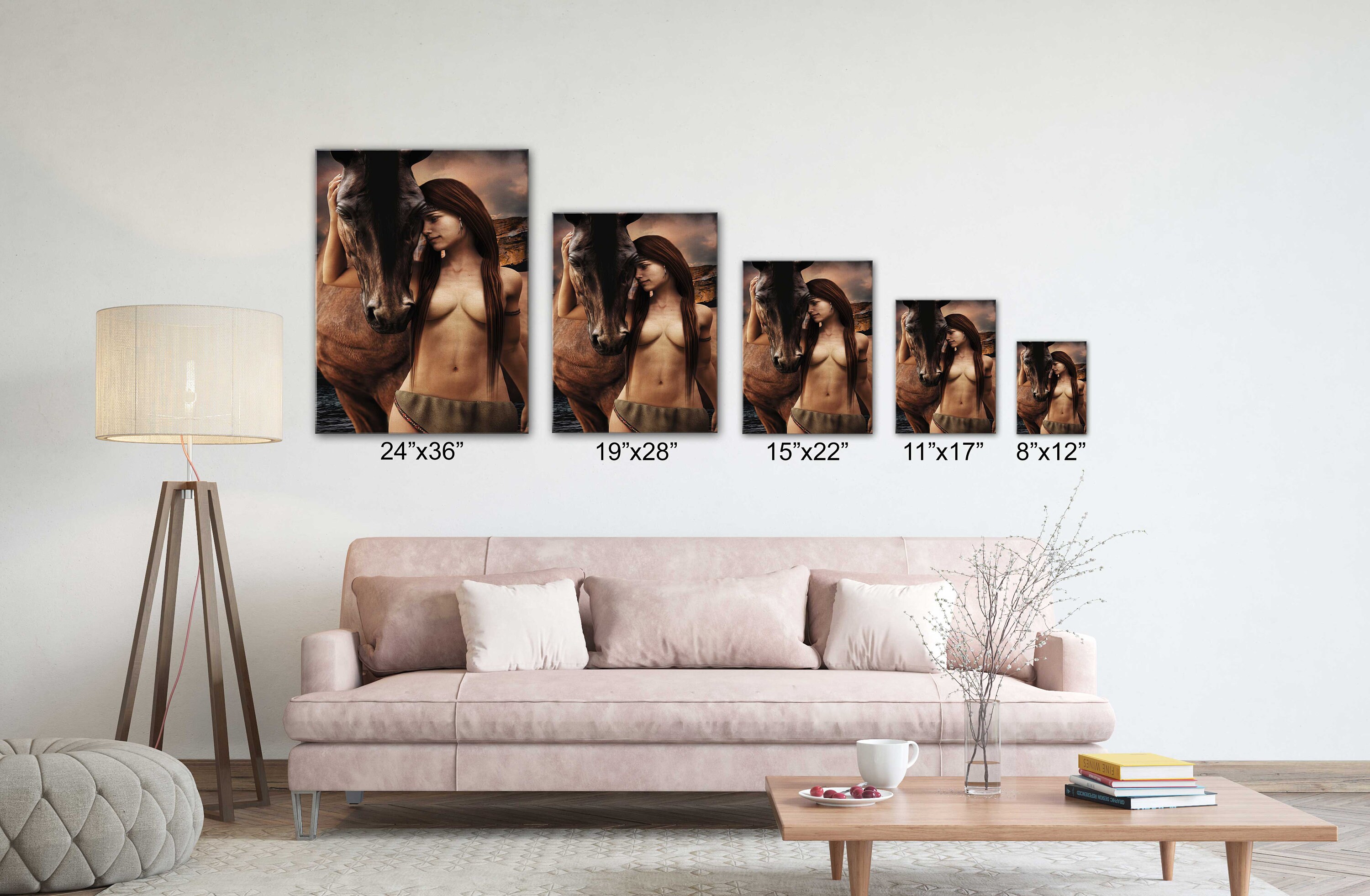 Large Format Nude Art Poster - 6luv1r2