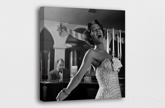 Dorothy Dandridge Art Poster Canvas-Iconic Actress & Singer | Etsy