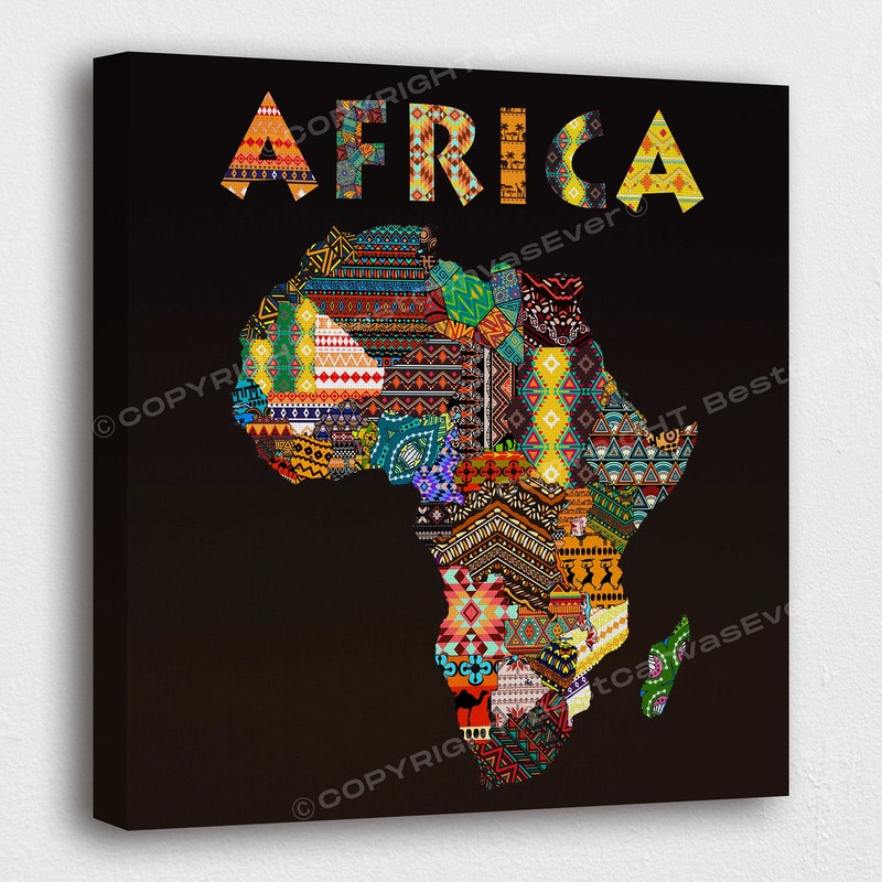 Africa Premium CANVAS Art main image 0