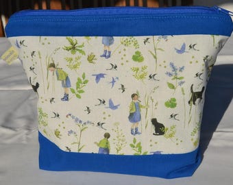 Culture cosmetic bag