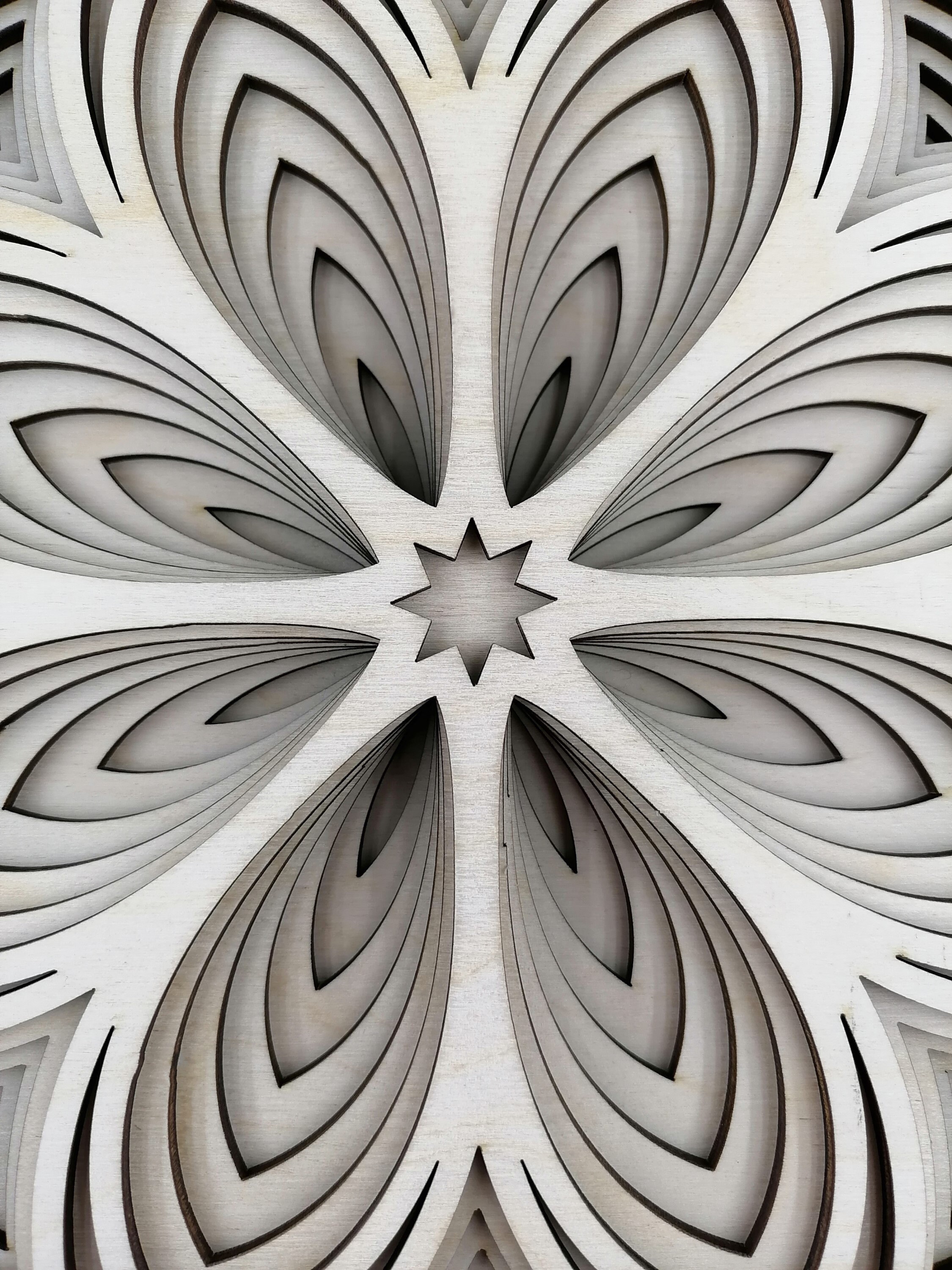 Download Layered Mandala SVG Laser cut file Mandala 3D Flower Flower | Etsy